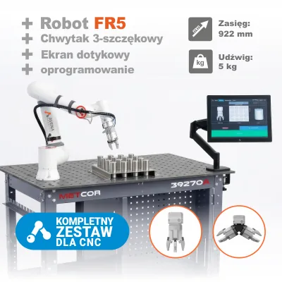 Zestaw robota FR do obsługi obrabiarek CNC